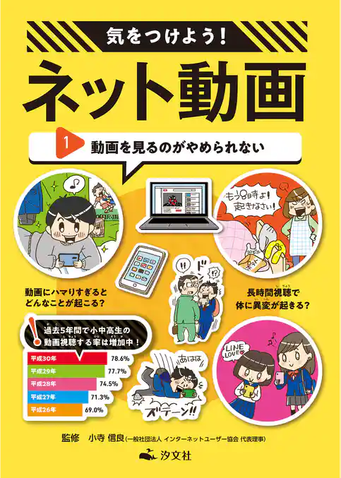 気をつけよう! ネット動画 1動画を見るのがやめられない