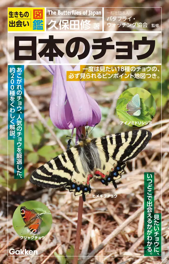 生きもの出会い図鑑 日本のチョウ