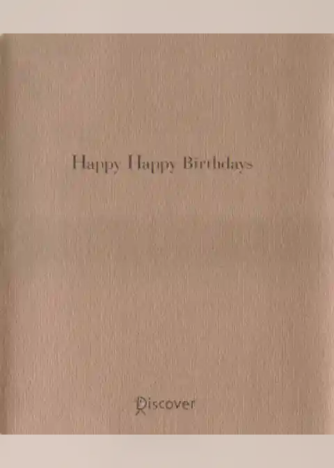 Happy Happy Birthdays