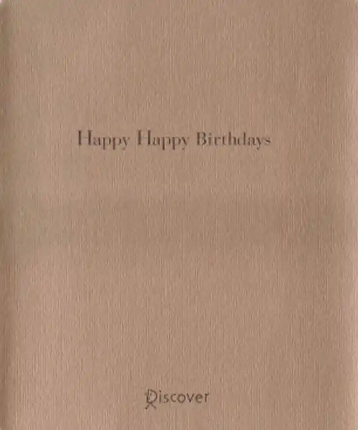 Happy Happy Birthdays