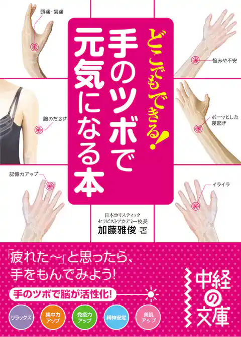 どこでもできる！手のツボで元気になる本