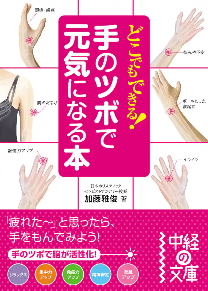 どこでもできる!手のツボで元気になる本
