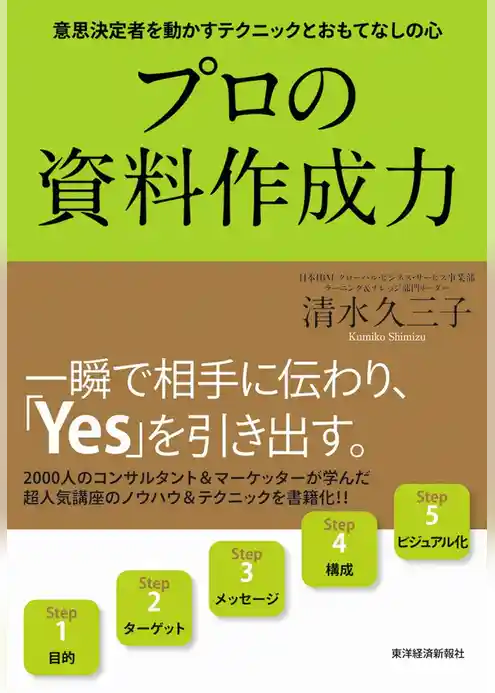 プロの資料作成力
