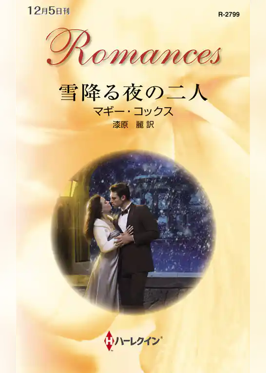 雪降る夜の二人