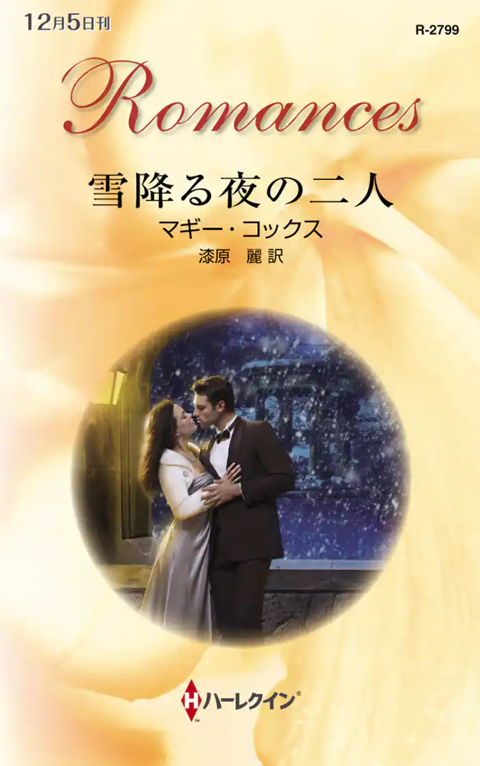 雪降る夜の二人