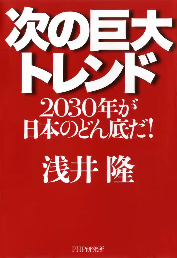 次の巨大トレンド 2030年が日本のどん底だ!