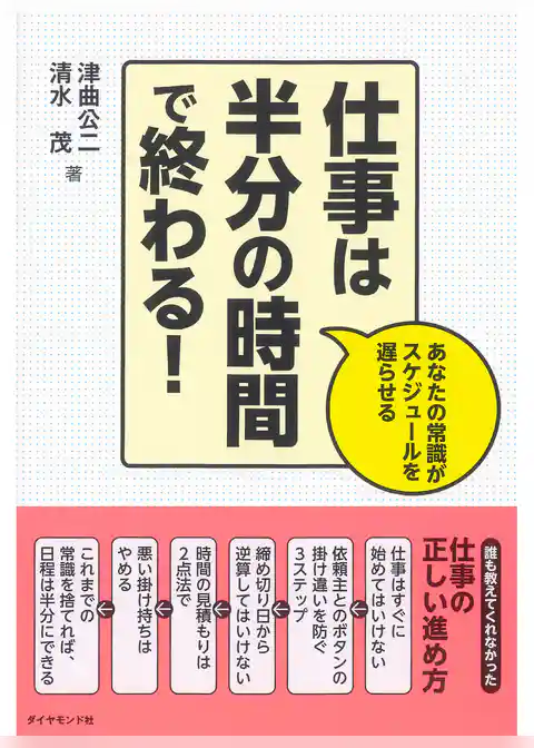 仕事は半分の時間で終わる！