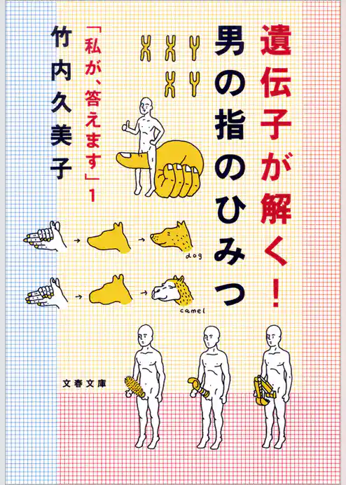 遺伝子が解く！　男の指のひみつ　「私が、答えます」１