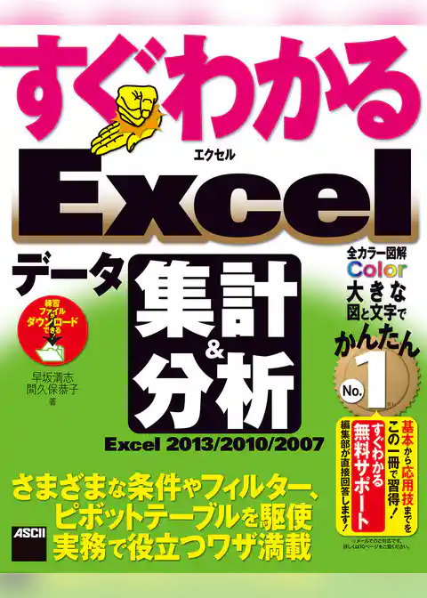 すぐわかる Excel データ集計&分析　Excel 2013/2010/2007