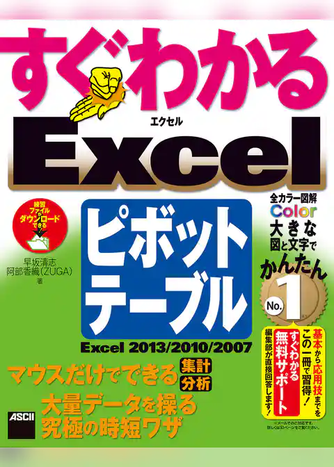すぐわかる　Excelピボットテーブル　Excel　2013／2010／2007