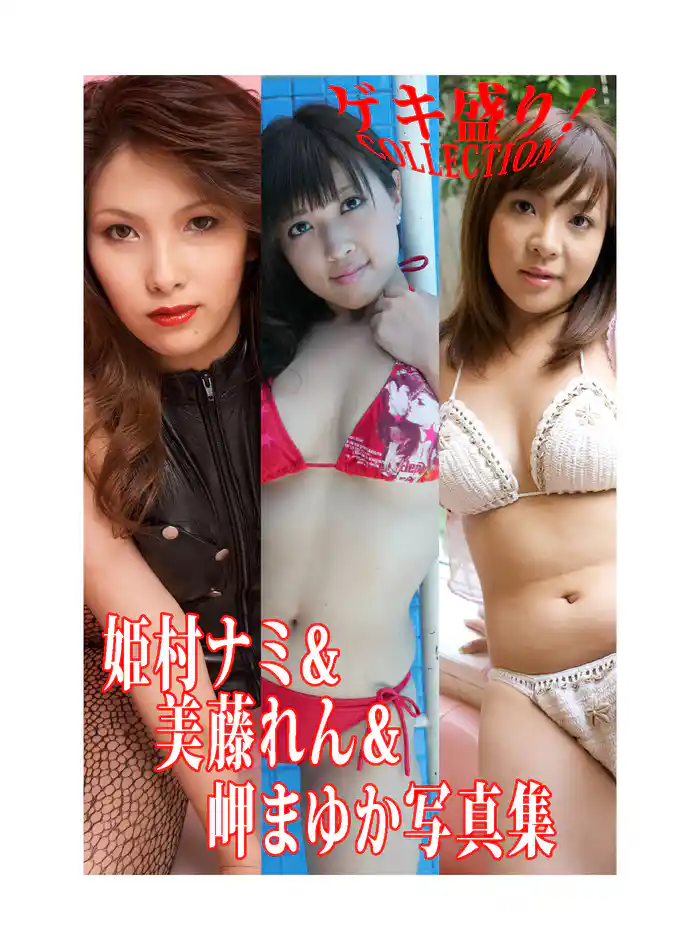 「ゲキ盛り！COLLECTION」姫村ナミ＆美藤れん＆岬まゆか写真集