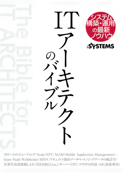 ITアーキテクトのバイブル（日経BP Next ICT選書）