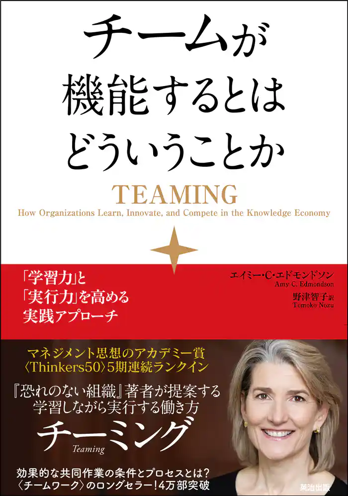 チームが機能するとはどういうことか ― 「学習力」と「実行力」を高める実践アプローチ
