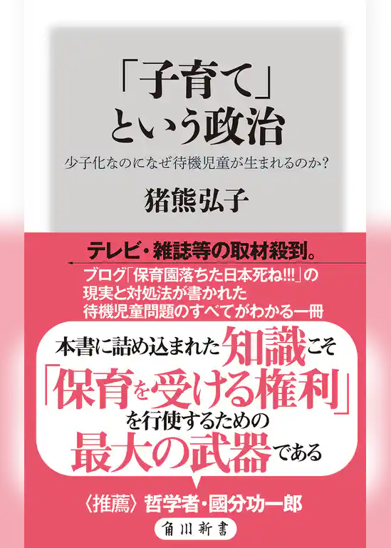 「子育て」という政治　少子化なのになぜ待機児童が生まれるのか？