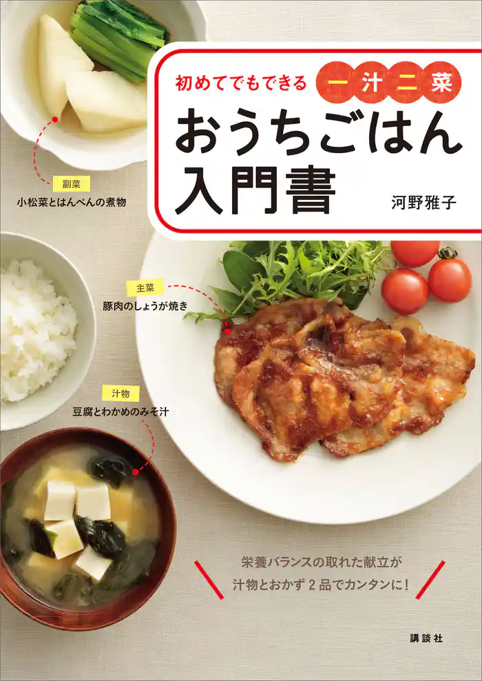 おうちごはん入門書 初めてでもできる一汁二菜