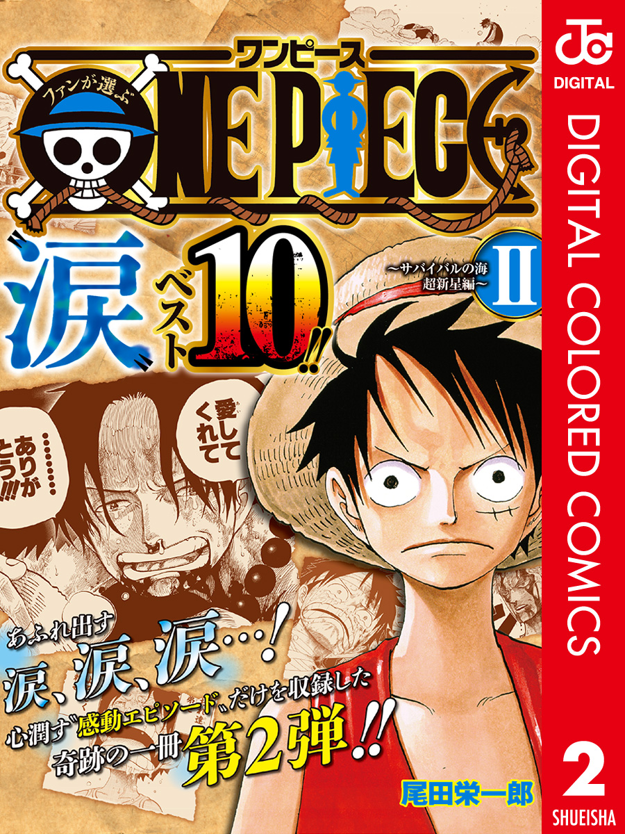 ファンが選ぶONE PIECE“涙”ベスト10！！ ～サバイバルの海 超新星編 