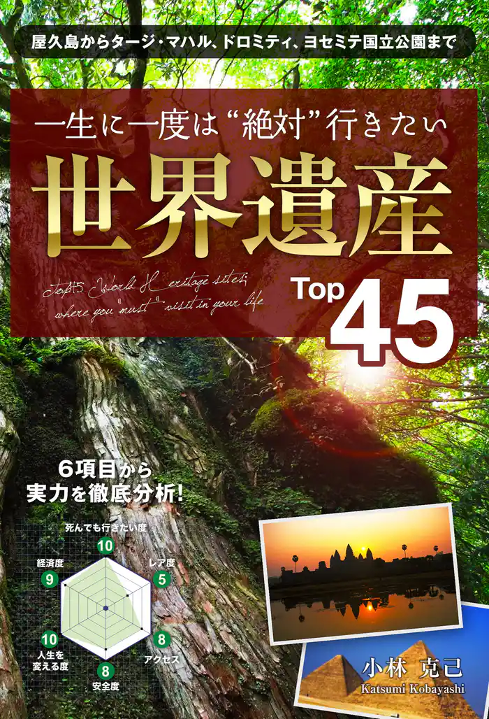一生に一度は“絶対”行きたい 世界遺産Top45