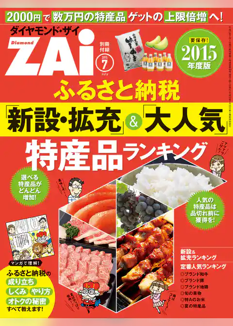 ふるさと納税「新設・拡充」＆「大人気」特産品ランキング