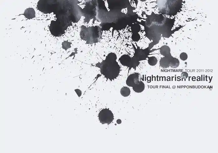 ナイトメア公式ツアーパンフレット 2011 TOUR 2011-2012 Nightmarish reality TOUR FINAL@NIPPONBUDOKAN