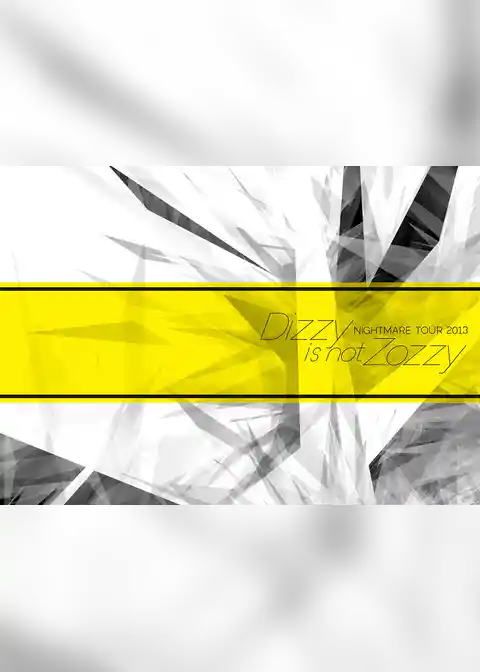 ナイトメア公式ツアーパンフレット 2013　WINTER TOUR 2013 Dizzy is not Zozzy！