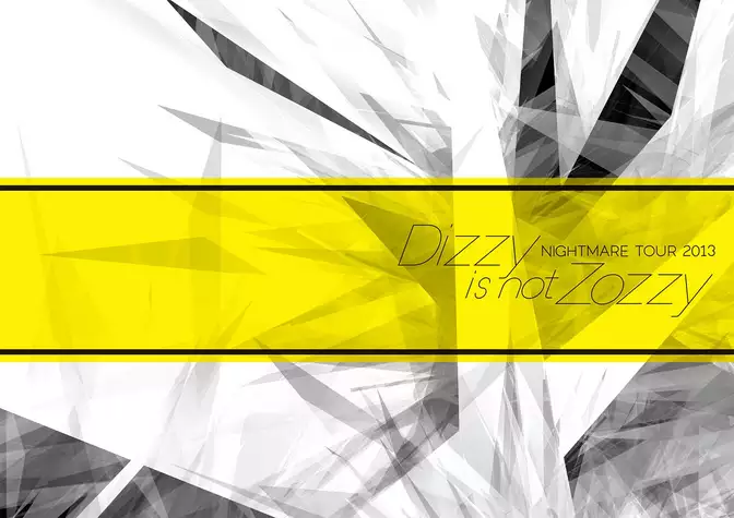 ナイトメア公式ツアーパンフレット 2013　WINTER TOUR 2013 Dizzy is not Zozzy！