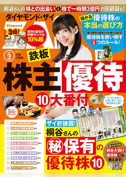 鉄板 株主優待10大番付
