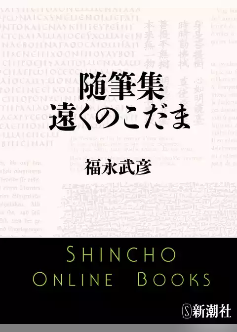随筆集　遠くのこだま