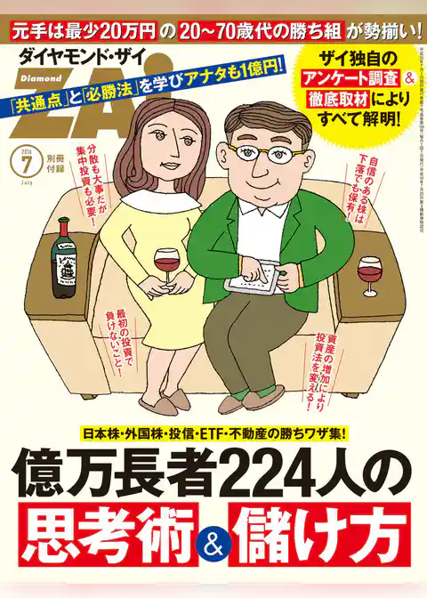 億万長者224人の思考術＆儲け方