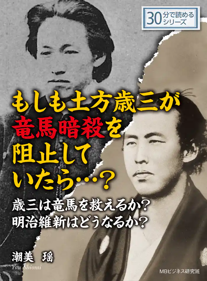 もしも土方歳三が竜馬暗殺を阻止していたら・・・？歳三は竜馬を救えるか？明治維新はどうなるか？30分で読めるシリーズ