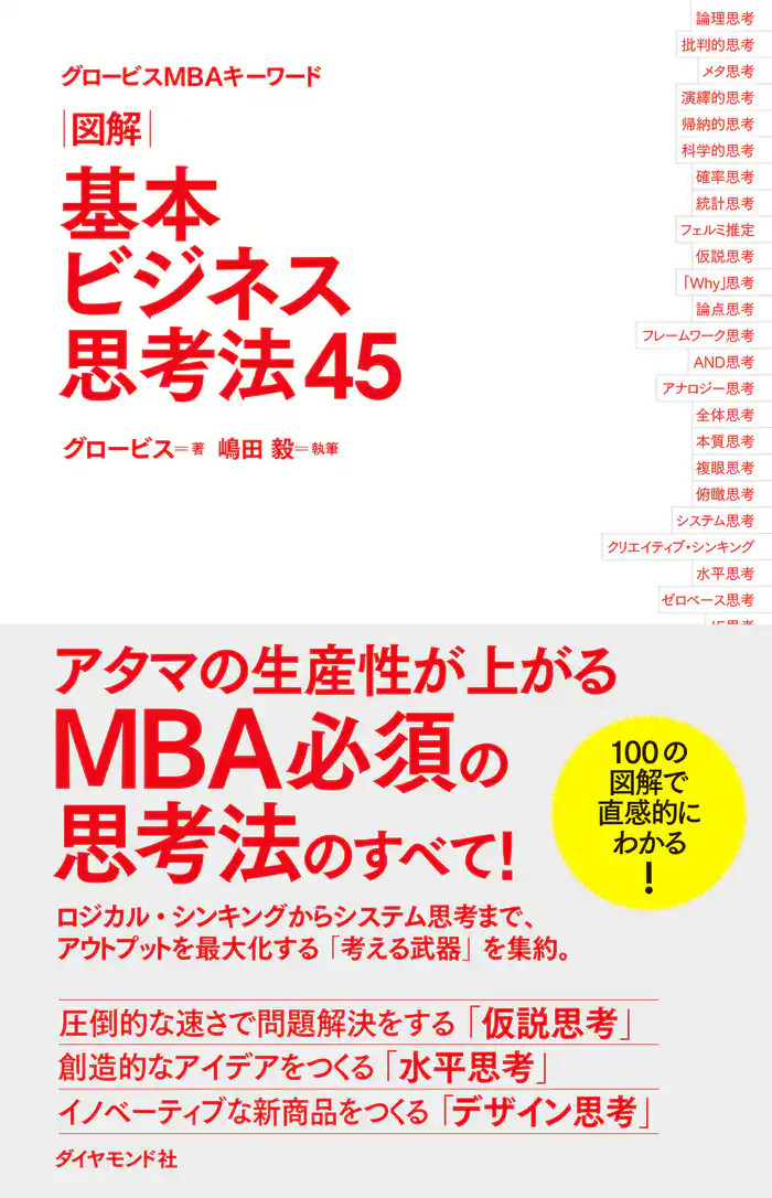 グロービスMBAキーワード　図解　基本ビジネス思考法４５