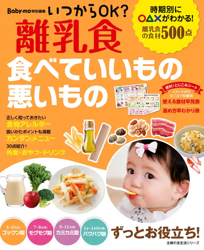 いつからOK? 離乳食 食べていいもの悪いもの