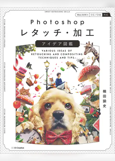 Photoshopレタッチ・加工　アイデア図鑑　すぐに使えるレタッチの基本から、目を奪われるプロレベルの作品まで