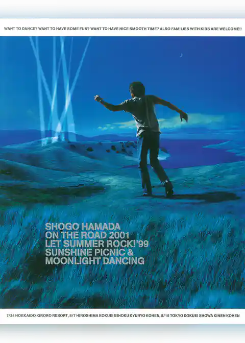 ON THE ROAD 2001 “LET SUMMER ROCK！ ’99” SUNSHINE PICNIC & MOONLIGHT DANCING MEMORIAL BOOK