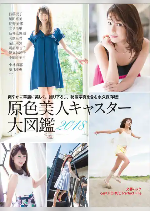 原色美人キャスター大図鑑2018　cent.FORCE　Perfect File【デジタル原色美女図鑑】