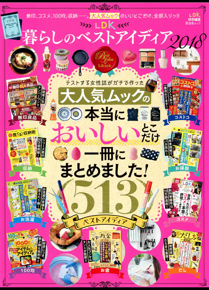 晋遊舎ムック LDK 暮らしのベストアイディア 2018