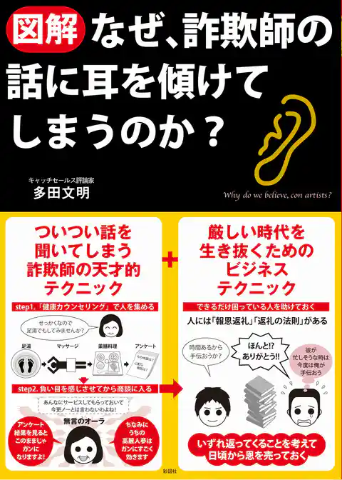 【図解】なぜ、詐欺師の話に耳を傾けてしまうのか？