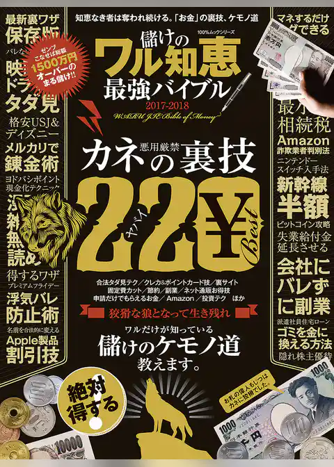 １００％ムックシリーズ 儲けのワル知恵　最強バイブル2017-2018