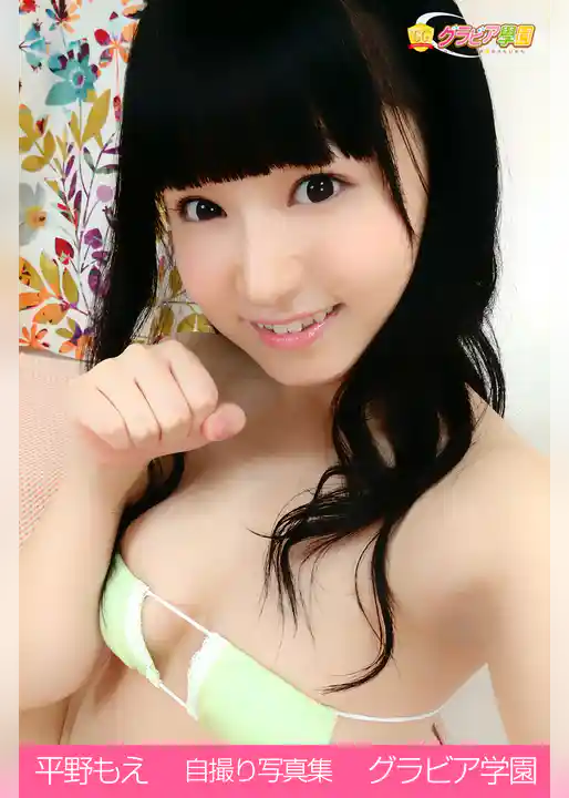 平野もえ　自撮り写真集　グラビア学園