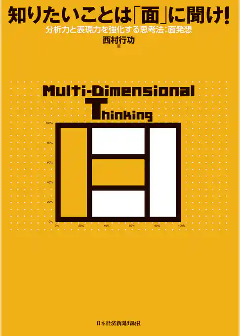 知りたいことは「面」に聞け！―分析力と表現力を強化する思考法：面発想