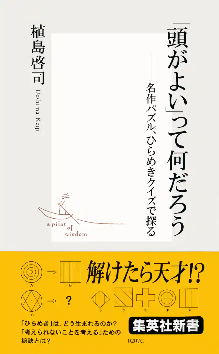 「頭がよい」って何だろう――名作パズル、ひらめきクイズで探る