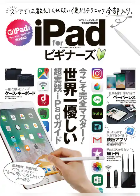 １００％ムックシリーズ iPad for ビギナーズ