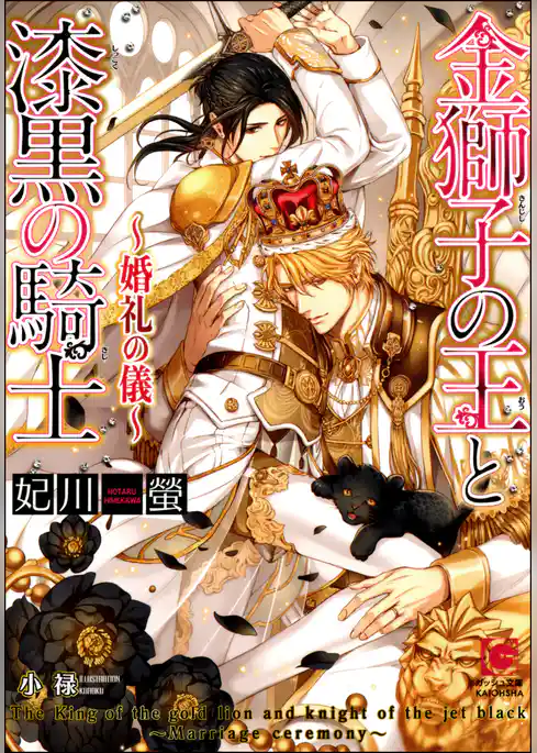金獅子の王と漆黒の騎士 ～婚礼の儀～【イラスト入り】
