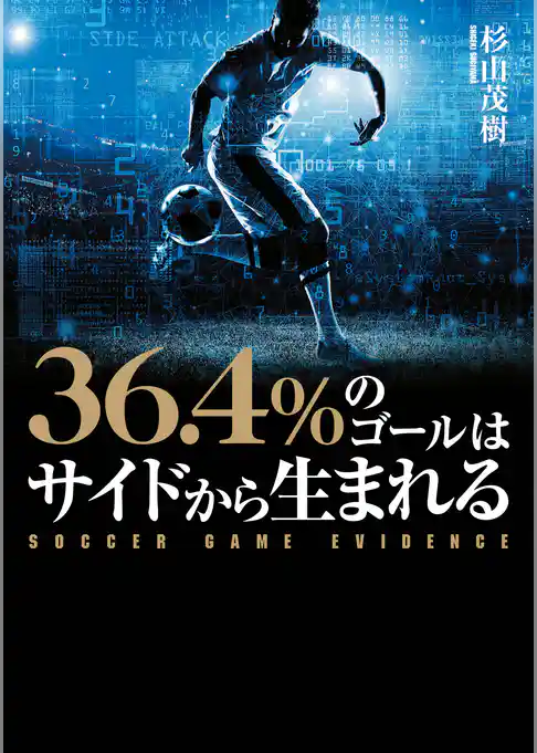 36.4％のゴールはサイドから生まれる　SOCCER GAME EVIDENCE