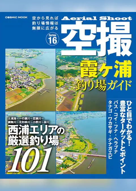 空撮　霞ヶ浦 釣り場ガイド