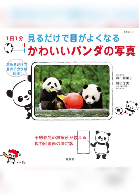 晋遊舎ムック　1日1分見るだけで目がよくなるかわいいパンダの写真