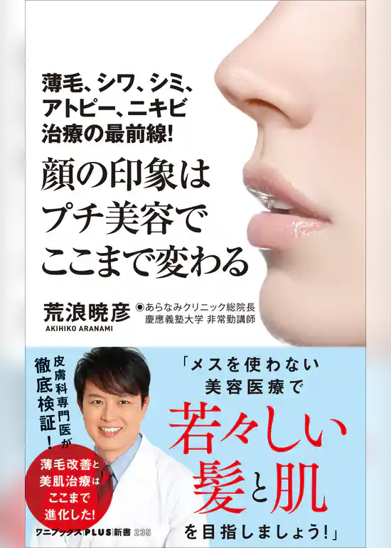 顔の印象はプチ美容でここまで変わる - 薄毛、シワ、シミ、アトピー、ニキビ治療の最前線！ -