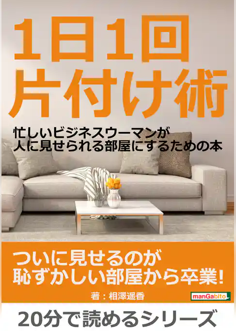 １日１回片付け術。忙しいビジネスウーマンが人に見せられる部屋にするための本。