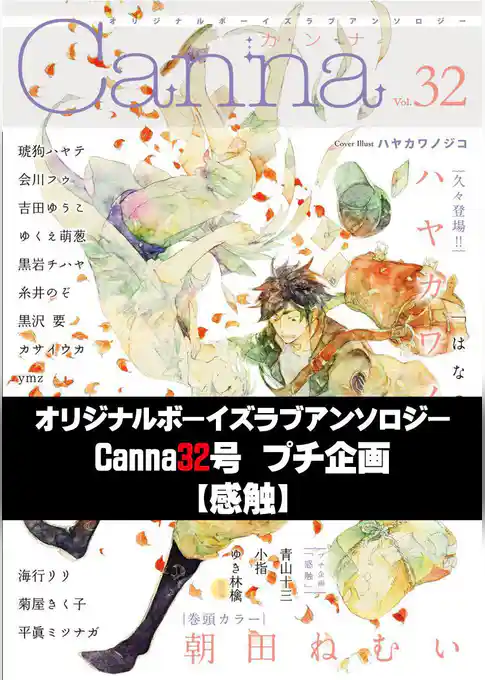 オリジナルボーイズラブアンソロジーＣａｎｎａ　３２号プチ企画【感触】