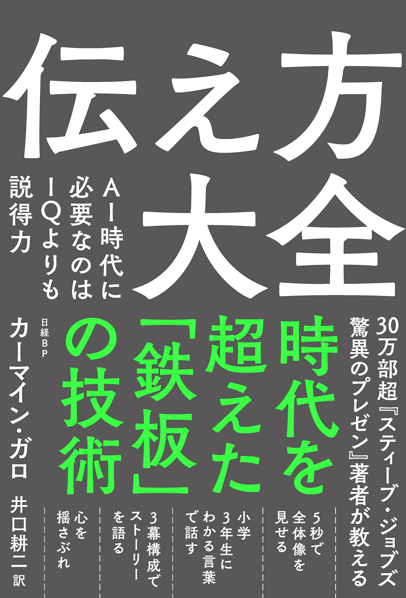 伝え方大全 AI時代に必要なのはIQよりも説得力 1巻(書籍) - 電子書籍