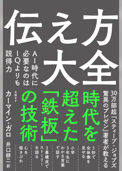 伝え方大全 AI時代に必要なのはIQよりも説得力